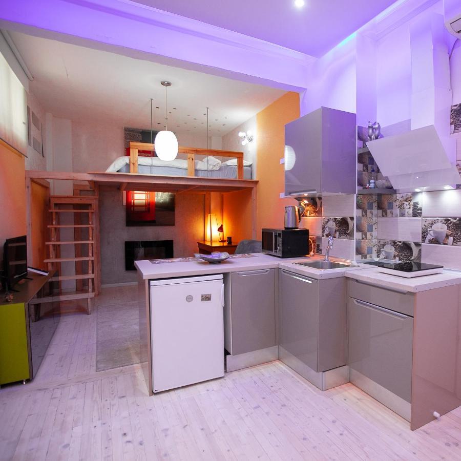 Apartmán Orange And Blue Studio Downtown 5 Min From White Tower Soluň Exteriér fotografie